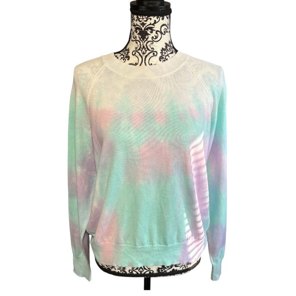 27 MILES MALIBU Tanner Cashmere Blend Tie-Dye Sweater